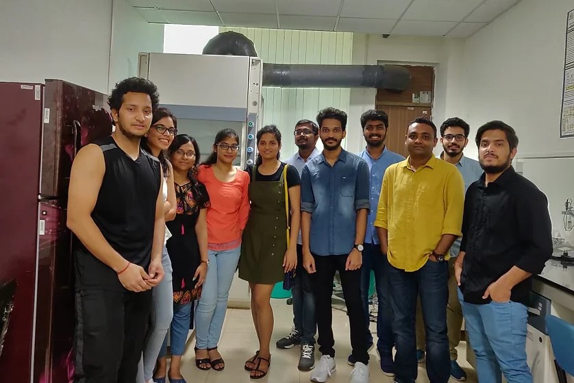 The Group in 2019. L-R: Prashant, Archita, Sukanya, Supriya, Shruti, Anuraag, Vismay, Shubham, Sayantan and Bijay